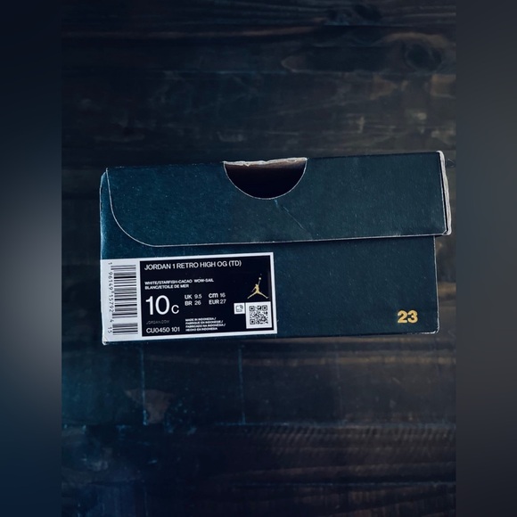 Jordan 1 Retro High OG (TD) Kids 10 - Picture 11 of 11